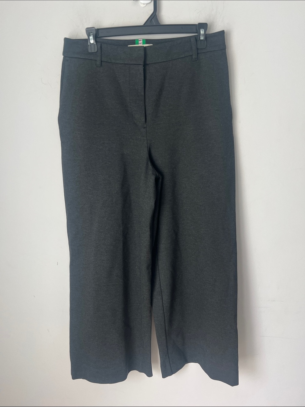 Boden Charcoal Wide Leg Trouser Pants US 10